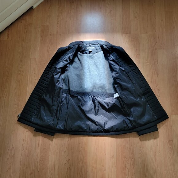 Giacca by Gallery Black Quilted Jacket With Removable Faux Fur Collar - S - Picture 5 of 13